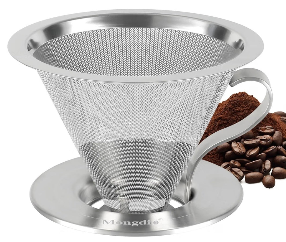 Elevate Your Coffee Experience with Our Stainless Steel Pour-Over Dripper